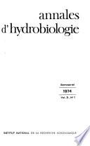 Annales d'hydrobiologie
