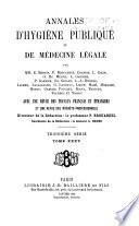 Annales d'hygiène publique et de médecine légale