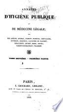 Annales d'hygiène publique, industrielle et sociale