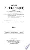 Annales d'oculistique