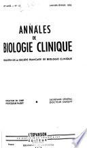 Annales de biologie clinique
