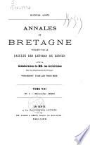 Annales de Bretagne et des pays de l'Ouest