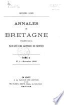 Annales de Bretagne et des pays de l'Ouest
