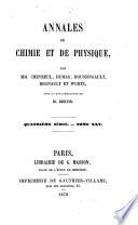 Annales de chimie et de physique