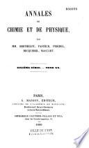 Annales de chimie