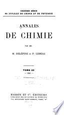 Annales de chimie