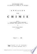 Annales de chimie