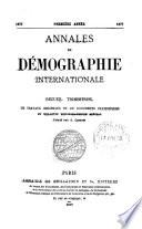 Annales de démographie internationale