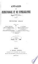 Annales de dermatologie et de syphiligraphie