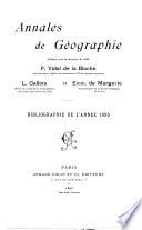 Annales de géographie