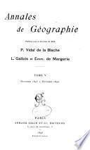 Annales de géographie