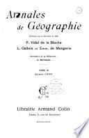 Annales de géographie