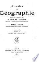 Annales de géographie