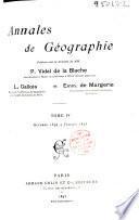 Annales de géographie