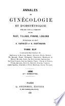Annales de gynécologie et de pédiatrique