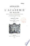 Annales de l'Académie de Mâcon