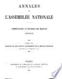 Annales de l'Assemblée nationale