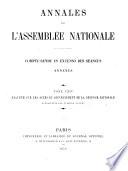 Annales de l'Assemblée nationale