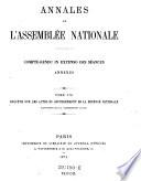 Annales de l'assemblée nationale