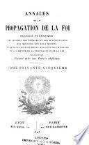 Annales de l'Association de la propagation de la foi