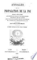 Annales de l'Association de la propagation de la foi