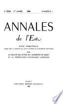 Annales de l'Est