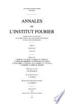 Annales de l'Institut Fourier