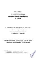 Annales de l'Institut national de la recherche agronomique de Tunisie