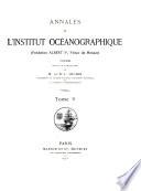 Annales de L'Institut Océanographique