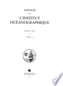 Annales de L'Institut Océanographique