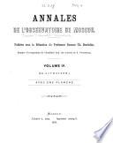 Annales de L'Observatoire Astronomique de Moscou