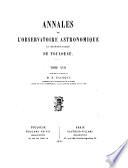 Annales de l'Observatoire astronomique, magnétique et météorologique de Toulouse
