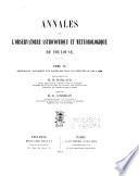 Annales de l'Observatoire astronomique, magnétique et météorologique de Toulouse