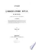 Annales de l'Observatoire de Bruxelles