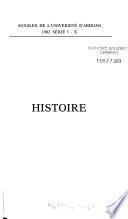Annales de l'Université d'Abidjan