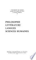 Annales de la Faculté des lettres et sciences humaines