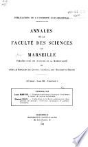 Annales de la Faculté des sciences de Marseille