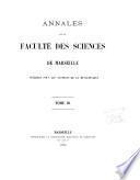 Annales de la Faculté des sciences de Marseille ...
