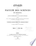 Annales de la Faculté des sciences de Toulouse pour les sciences mathématiques et les sciences physiques