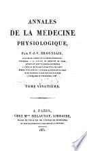 Annales de la médecine physiologique