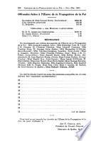 Annales de la propagation de la foi