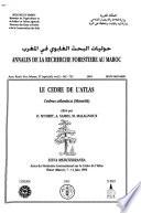 Annales de la recherche forestière au Maroc
