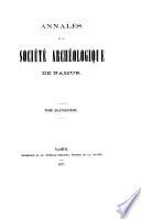 Annales de la Société Archéologique de Namur