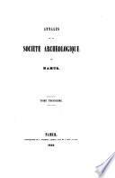 Annales de la Société Archéologique de Namur