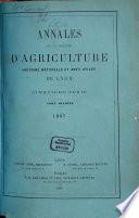 Annales de la Société d'Agriculture, Histoire Naturelle et Arts Utiles de Lyon
