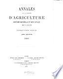 Annales de la Société d'Agriculture, Histoire Naturelle et Arts Utiles de Lyon