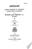 Annales de la Société d'agriculture, sciences et industrie de Lyon