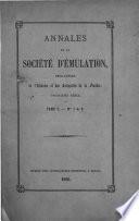 Annales de la Société d'émulation pour l'histoire et les antiquités de la Flandre-Occidentale