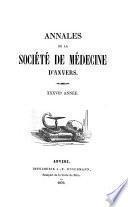 Annales de la Société de Médecine d'Anvers
