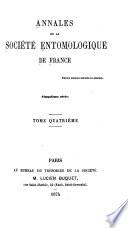 Annales de la Société entomologique de France